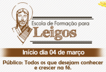 Participe da Escola de Formação para Leigos!
