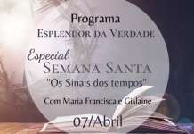 Especial Semana Santa – Dia 07/Abril/2020