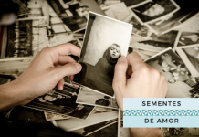 A prática em família de rezar pelos falecidos